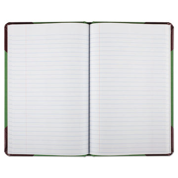 Boorum & Pease® Miniature Account Book, Green-black-red Cover, 9.19 X 5.81 Sheets, 200 Sheets-book freeshipping - TVN Wholesale